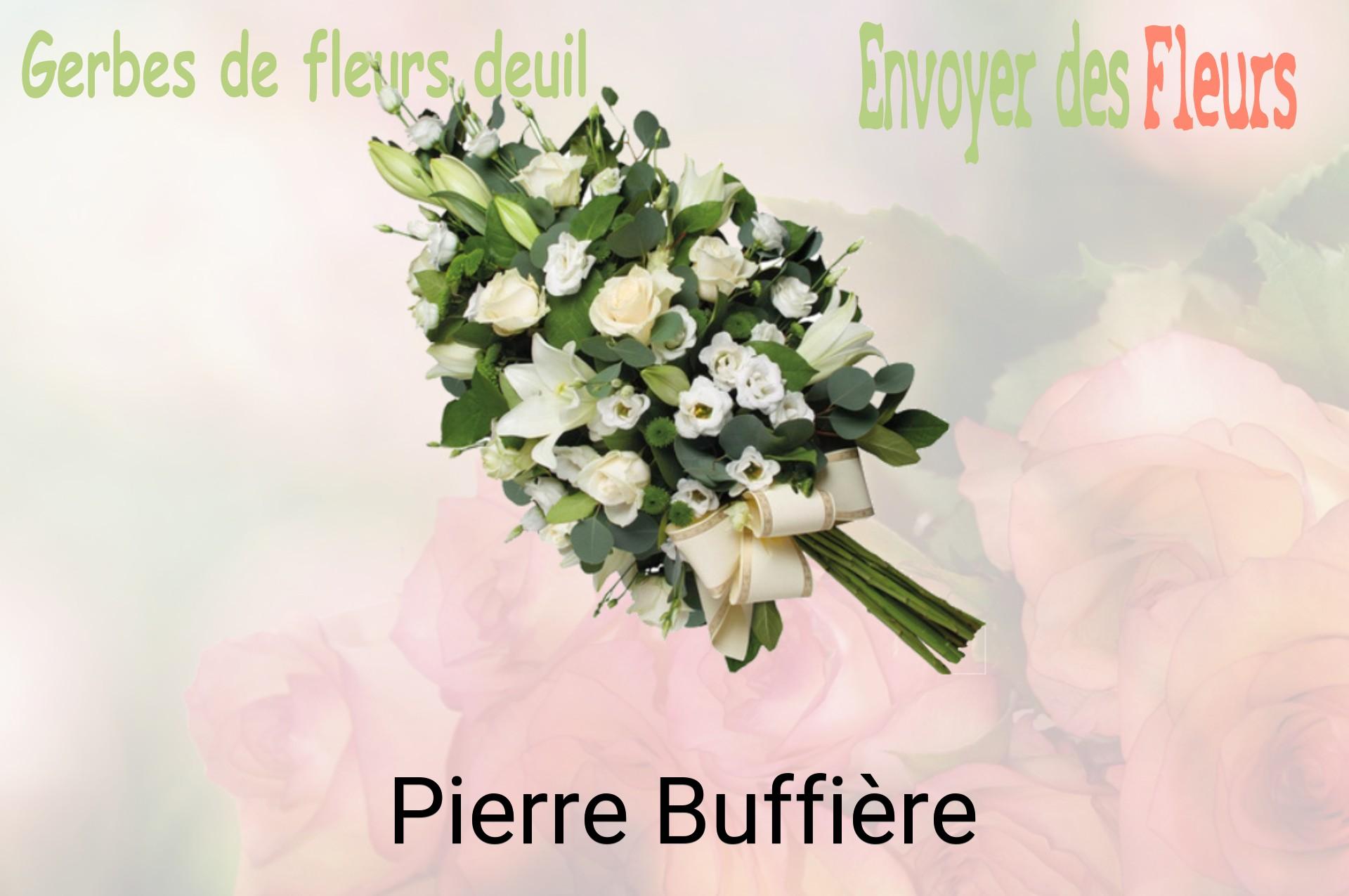 Gerbe de fleurs de deuil livrée à Pierre-Buffière